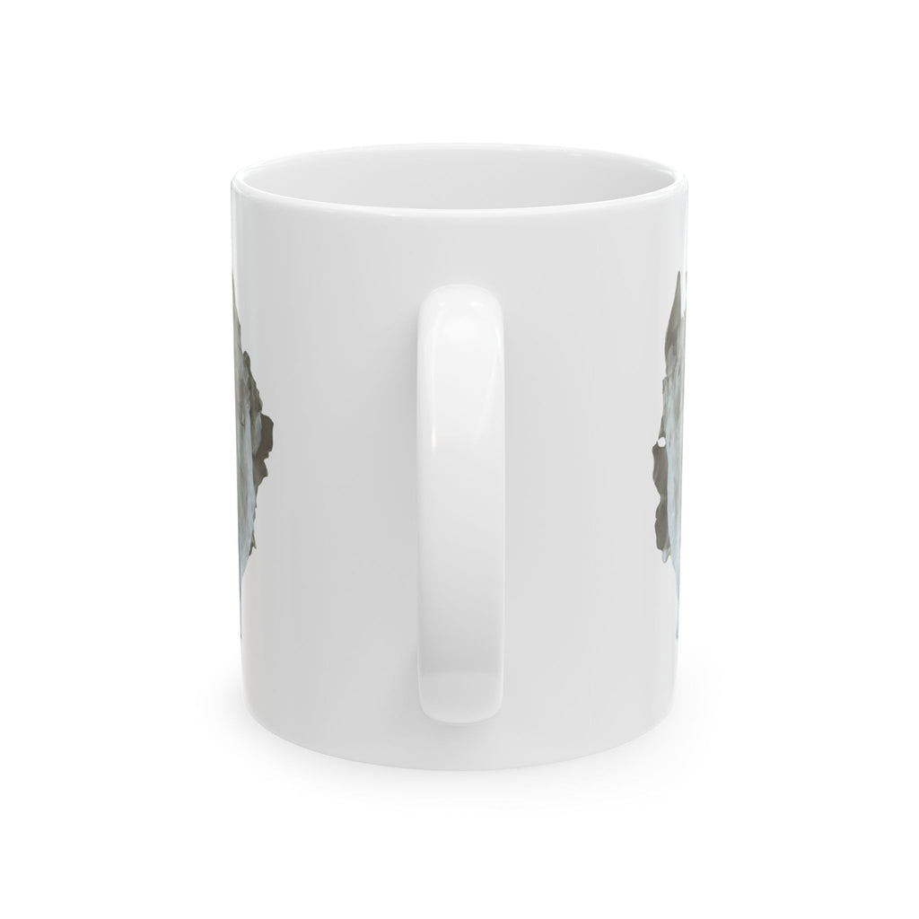 Artist Signature Ceramic Mug — Minimalist Contemporary Art Coffee Cup (11oz & 15oz)